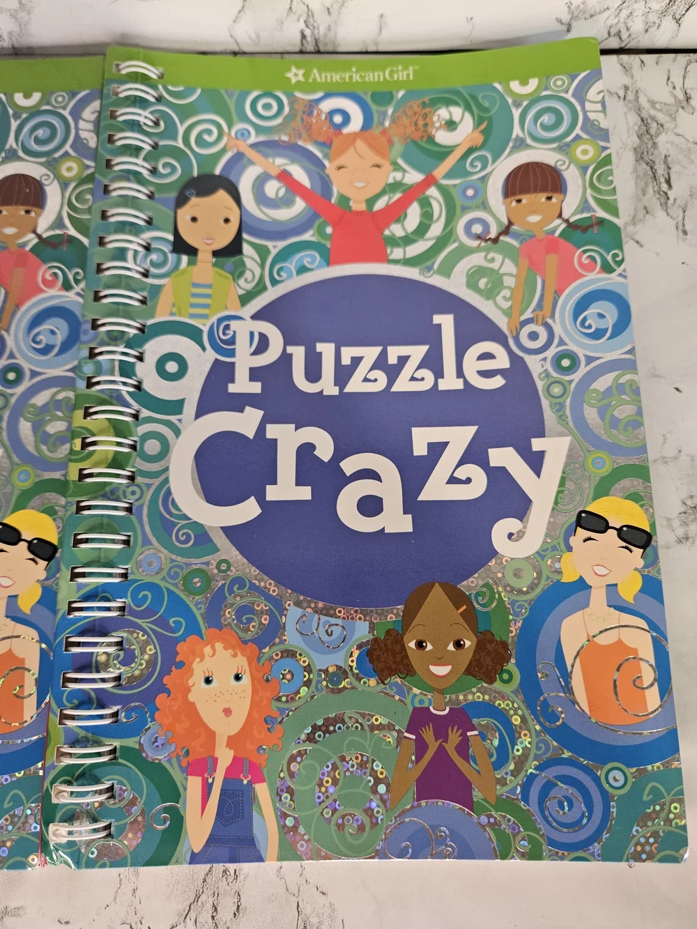 American Girl Puzzle Crazy Books, Stickers and cards